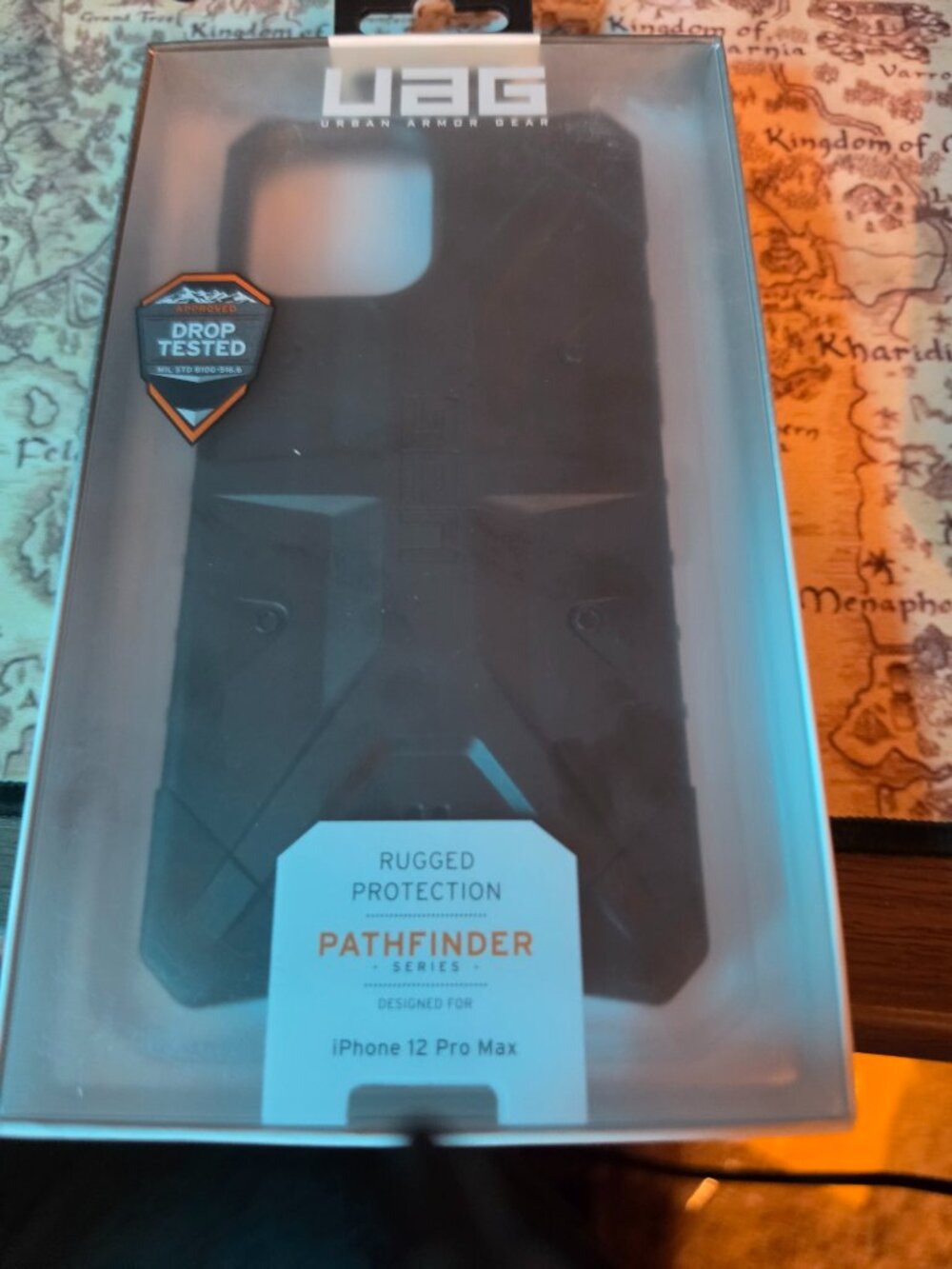 UAG Pathfinder Case for iPhone 12 Pro Max - Black - Rugged Case